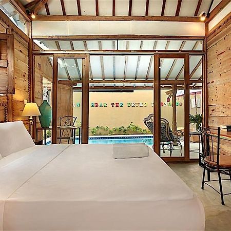 Villa Joglo Batu Belig Canggu Exterior foto